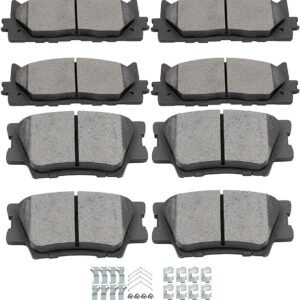 Complete Front and Rear Disc Brake Pad Combo