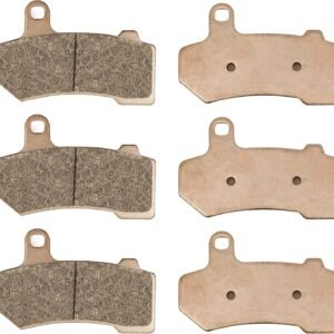 Front & Rear Sintered Brake Pad Assemblies