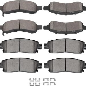 All-in-One 8 Pieces Brake Pad Replacement Kit